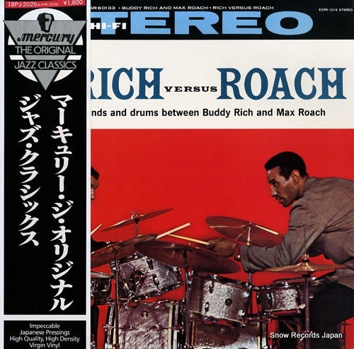 RICH, BUDDY, AND MAX ROACH rich versus roach 18PJ-2026/EXPR-1016