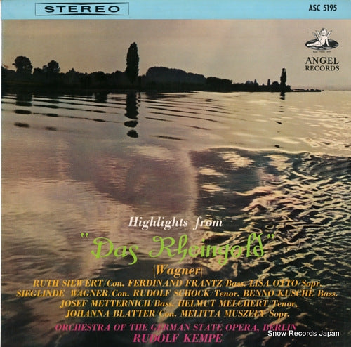 KEMPE, RUDOLF wagner; "das rheingold" (highlights) ASC-5195