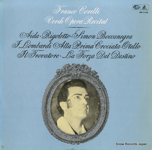 CORELLI, FRANCO verdi opera recital MH5145
