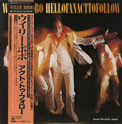 BOBO, WILLIE hell of an act to follow 25AP1297