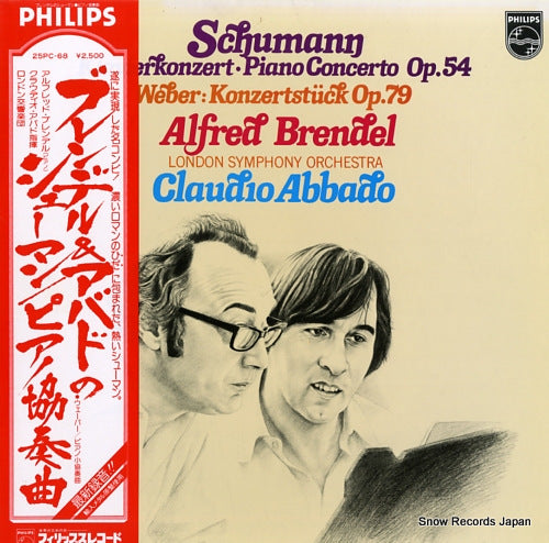 BRENDEL, ALFRED schumann; piano concerto op.54 25PC-68