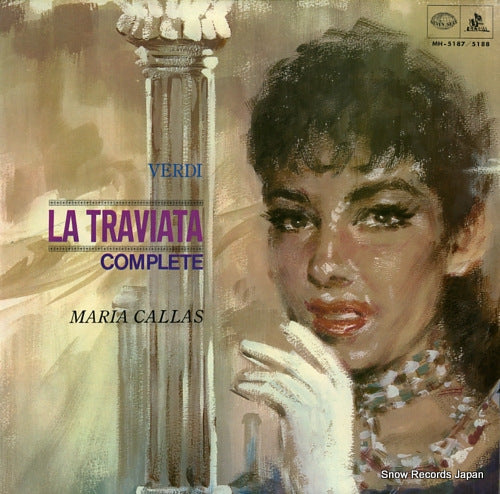 CALLAS, MARIA verdi; la traviata (complete) MH5187-88