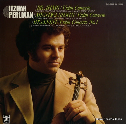 PERLMAN, ITZHAK brahms; violin concerto EAC-47143
