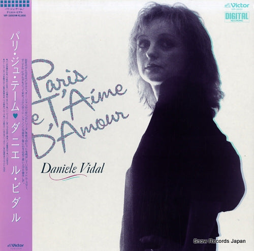 VIDAL, DANIELE paris je t'aime d'amour VIP-28101
