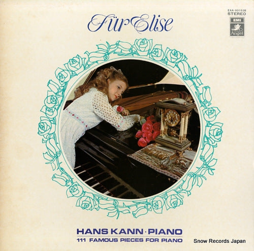 KANN, HANS fur elise / 111 famous pieces for piano EAA-93153B