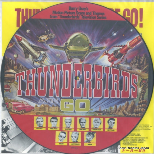 GRAY, BARRY gerry anderson's thunderbirds are go GOPD2041