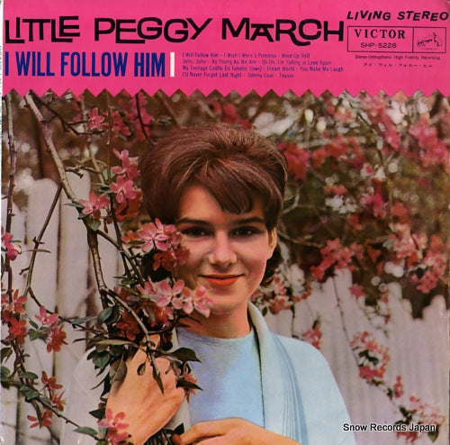 MARCH, LITTLE PEGGY i will follow him SHP-5228