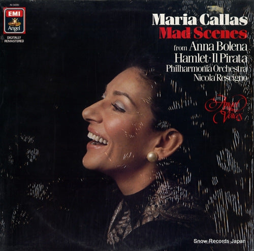 CALLAS, MARIA mad scenes / from anna bolena hamlet il pirata AV-34085