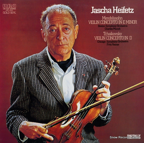 HEIFETZ, JASCHA mendelssohn; violin concerto in e minor 12R-1007