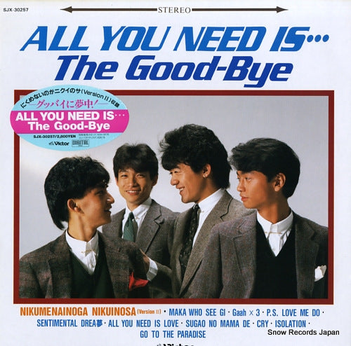 GOOD BYE, THE all you need is… SJX-30257