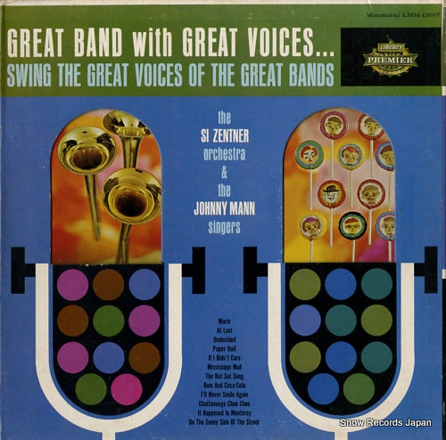 ZENTNER, SI / JOHNNY MANN swing the great voices of the great bands LMM-13017
