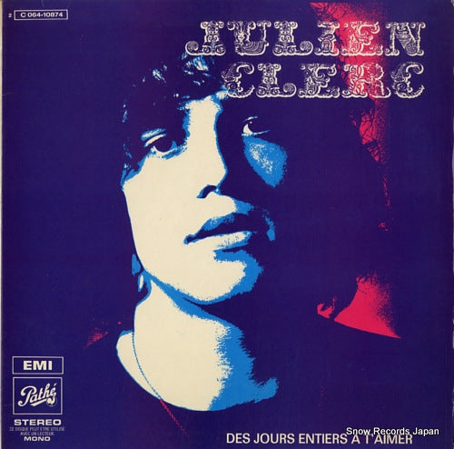 CLERC, JULIEN des jours entiers a t'aimer 2C064-10874