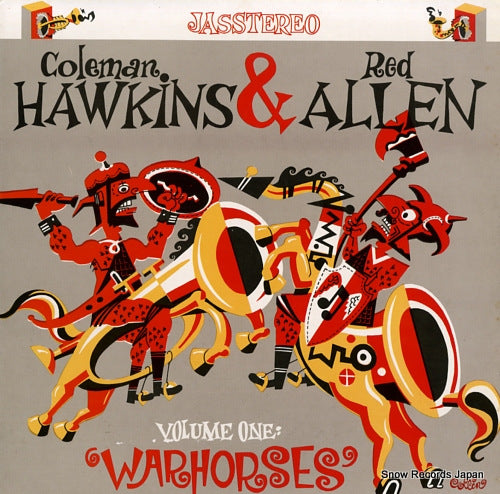 HAWKINS, COLEMAN, AND RED ALLEN volume one "warhorses" TEN