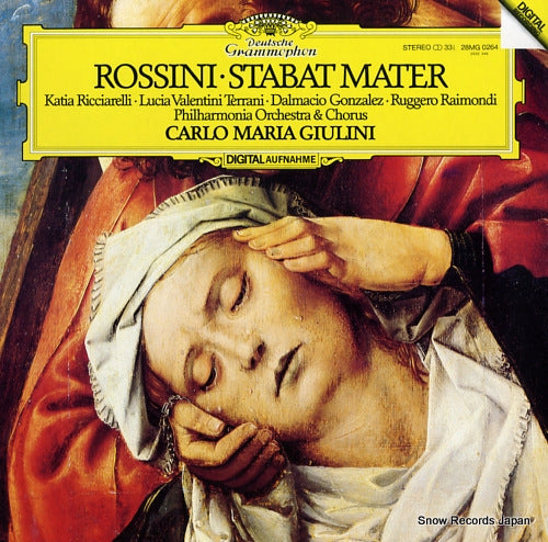 GIULINI, CARLO MARIA rossini; stabat mater 28MG0264