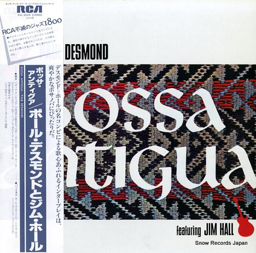 DESMOND, PAUL bossa antigua RJL-2523