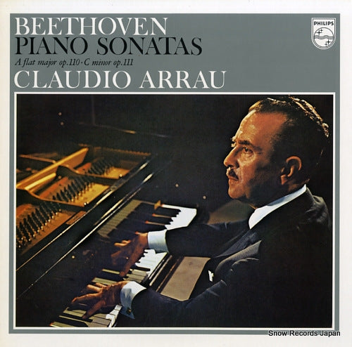ARRAU, CLAUDIO beethoven; piano sonatas a flat major op.110 and c minor op.111 13PC-31