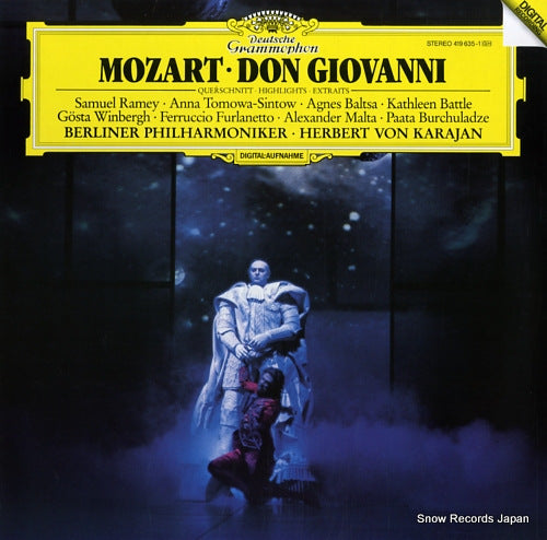 KARAJAN, HERBERT VON mozart; don giovanni 419635-1