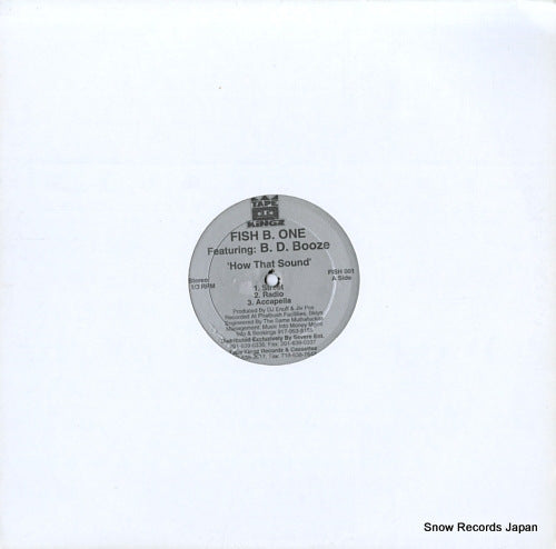 FISH B. ONE how that sound / get it on FISH001