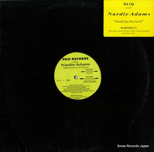 ADAMS, NARDIE would you die for it (its in my soul) PJ004