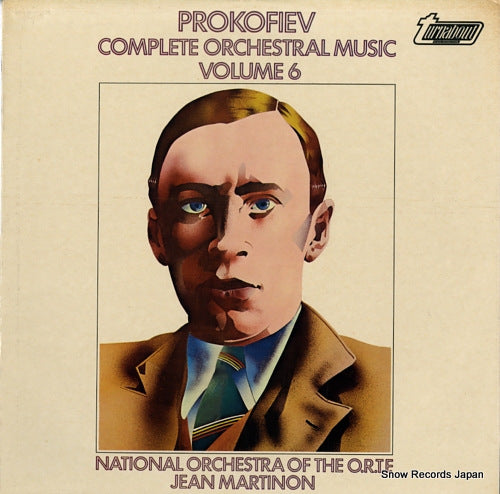 MARTINON, JEAN prokofiev; complete orchestral music volume 6 TV37055S