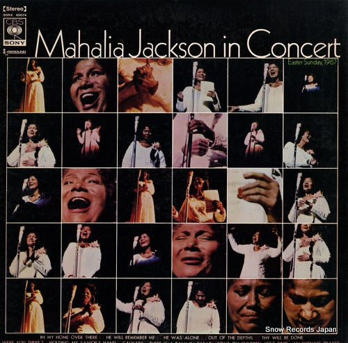 JACKSON, MAHALIA in concert easter sunday , 1967 SONX60074
