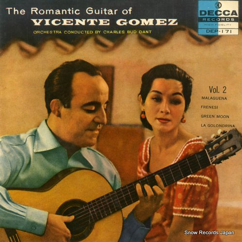 GOMEZ, VINCENTE the romantic guitar DEP-171