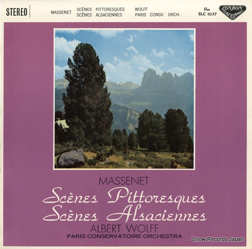 WOLFF, ALBERT massenet; scenes pittoresques SLC1037