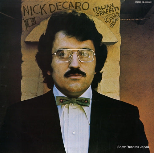 DECARO, NICK italian graffiti YZ-8034-AU