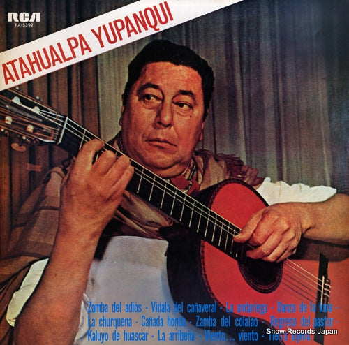 YUPANQUI, ATAHUALPA atahualpa yupanqui y su guitarra RA-5392