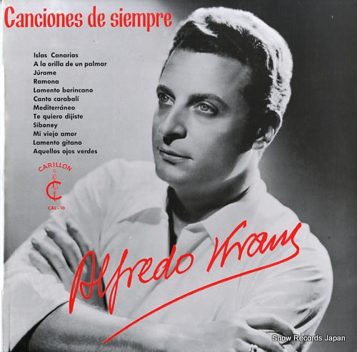 KRAUS, ALFREDO canciones de siempre CAL10