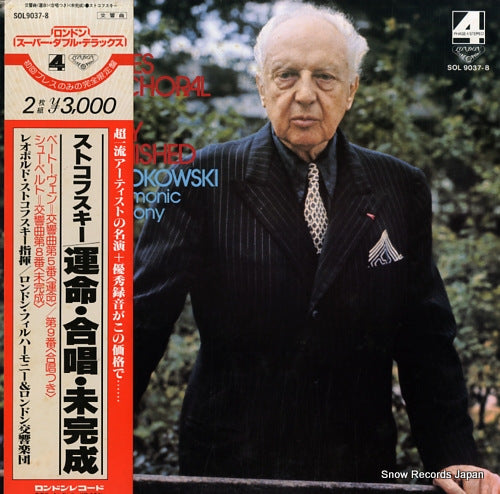 STOKOWSKI, LEOPOLD beethoven; symphonies nos.5 & 9-choral SOL9037-8