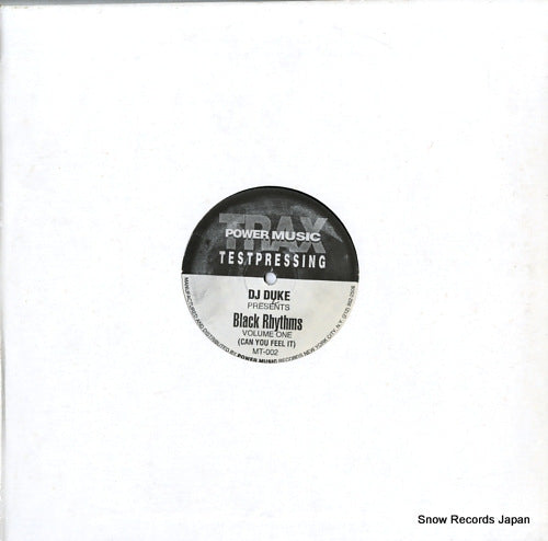 BLACK RHYTHMS can you feel it MT-002