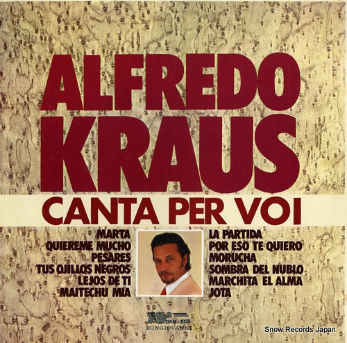 KRAUS, ALFREDO canta per voi GB502
