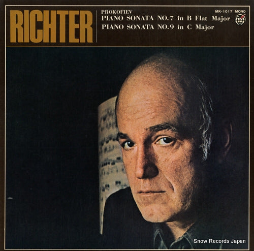 RICHTER, SVIATOSLAV prokofiev; piano sonata no.7 and no.9 MK-1017