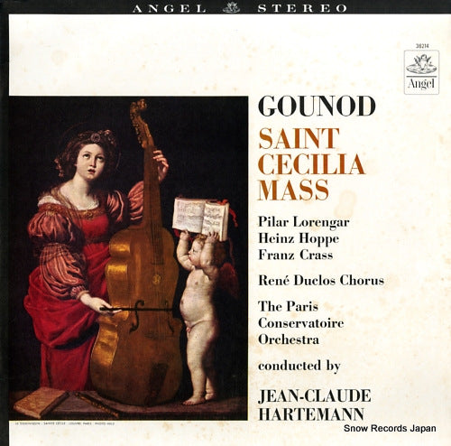 HARTEMANN, JEAN-CLAUDE gounod; saint cecilia mass S-36214