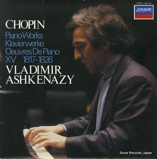 ASHKENAZY, VLADIMIR chopin piano works vol.15 L28C-1097