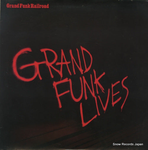 GRAND FUNK RAILROAD grand funk lives P-11094W