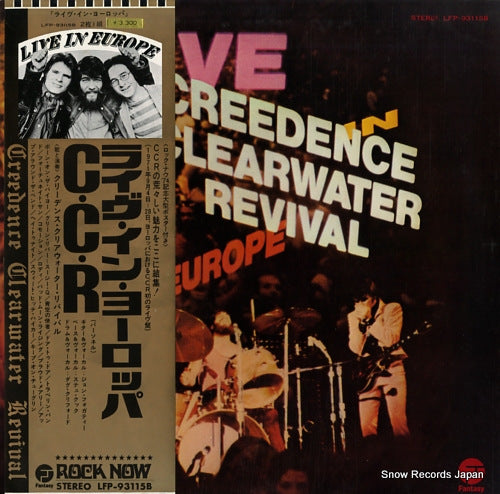 CREEDENCE CLEARWATER REVIVAL live in europe LFP-93115B