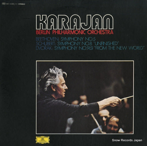 KARAJAN, HERBERT VON beethoven; symphony no.5 MG9682/3