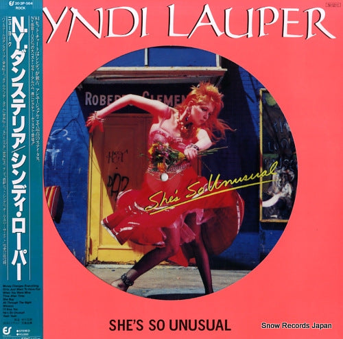 LAUPER, CYNDI she's so unusual 30.3P-564