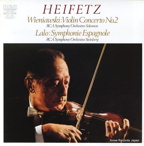 HEIFETZ, JASCHA wieniawski; violin concerto no.2 12R-1026