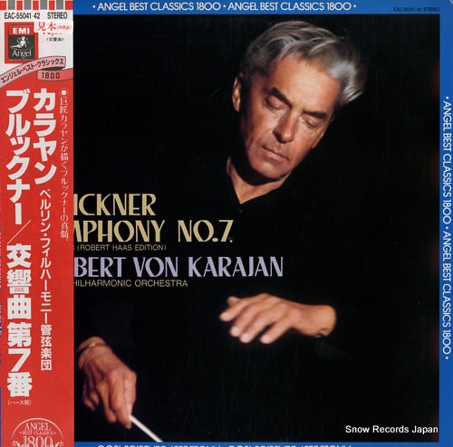 KARAJAN, HERBERT VON bruckner; symphony no.7 EAC-550414-42