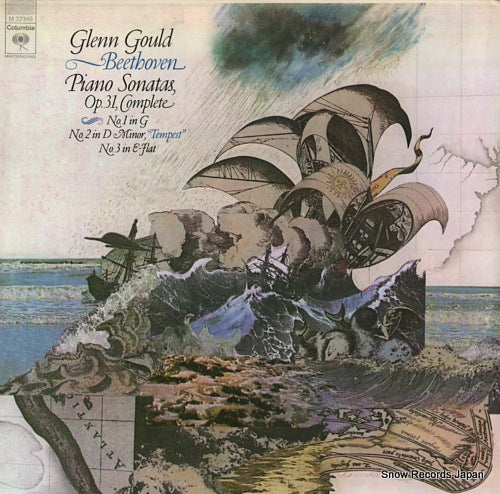 GOULD, GLENN beethoven; piano sonatas, op.31 (complete) M32349