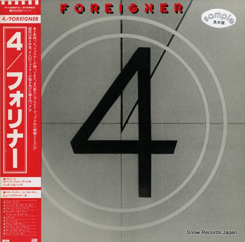 FOREIGNER 4 P-10981A