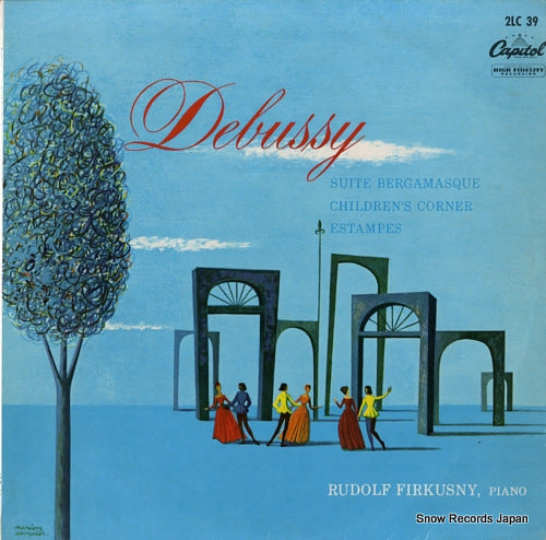 FIRKUSNY, RUDOLF debussy; piano meikyoku shu 2LC39