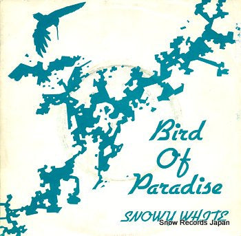 WHITE, SNOWY bird of paradise TOW42