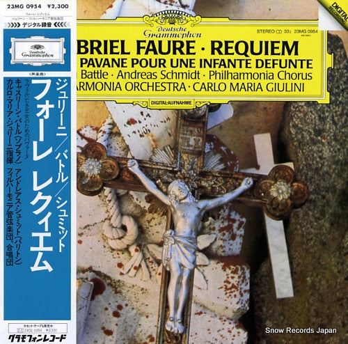 GIULINI, CARLO MARIA faure; requiem 23MG0954