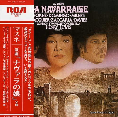 LEWIS, HENRY massenet; la navarraise RVC-2032