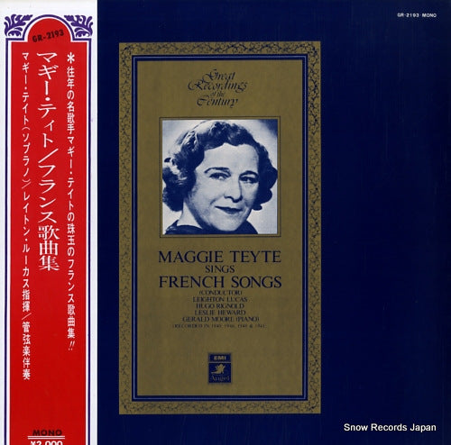 TEYTE, MAGGIE grench songs GR-2193