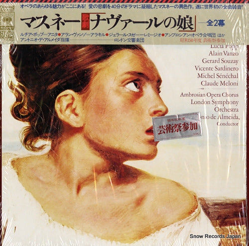 ALMEIDA, ANTONIO DE massenet; la navarraise SOCO137